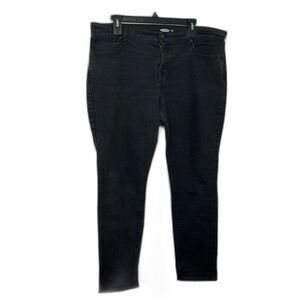 Old Navy "curvy skinny" black jeans